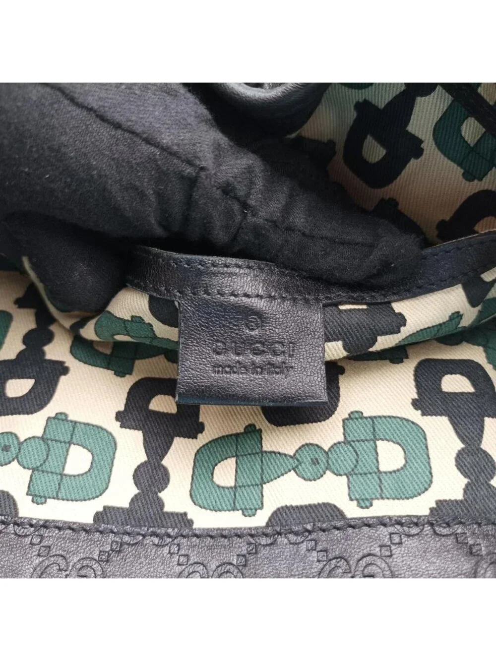 ★SOLD★ Gucci New Jackie Black Leather Handbag - Picture 10 of 15